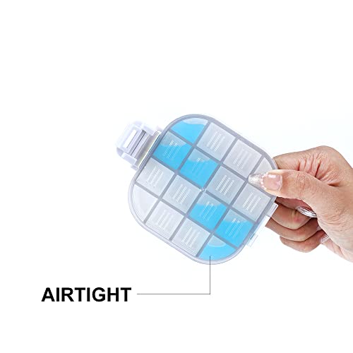 Transon Paint Saver Storage Palette Box 16well Portable Airtight Moisturizing White - color: White