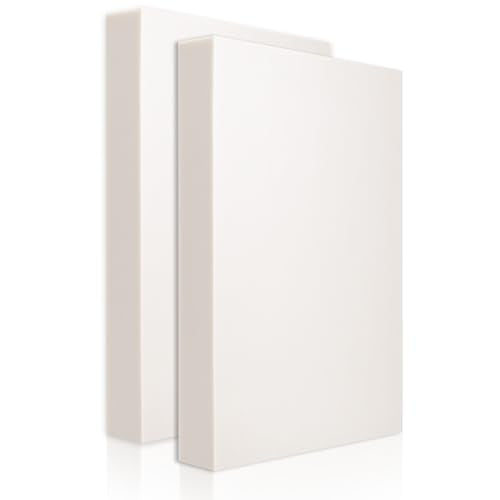 Multi Purpose XPS Foam Board,2 Pack 15.6x11.7X 2in Polystyrene Craft Foam | Rigid and Easy to Shape,DIY Modeling Art Projects, Party Decoration, Cosplay Prop Production, Carve,Heat Insulation - size: 15.6x11.7x2in-2pcs