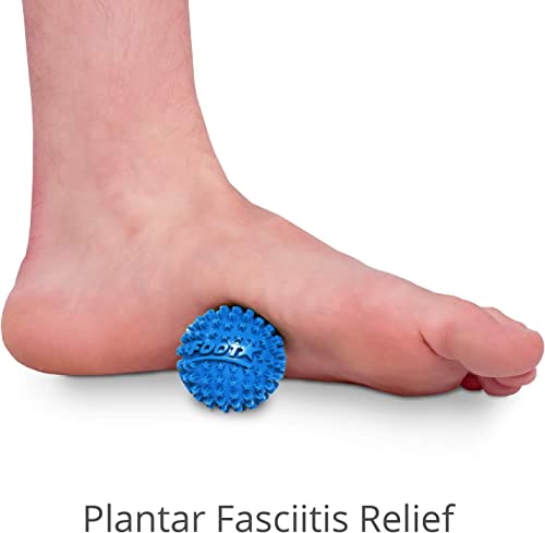 Body Back Wooden Foot Roller & Foot Star® Massage Ball Bundle for Foot Pain - style: Bundled
