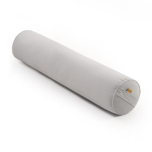 Body Pillow for Adults,Long Round Pillow,Big Cylindrical Pillow,Large Full Bolster Pillows for Side Sleepers (Silver Gray, 39.37"*7.87") - color: Silver Gray, size: 39.37"*7.87"