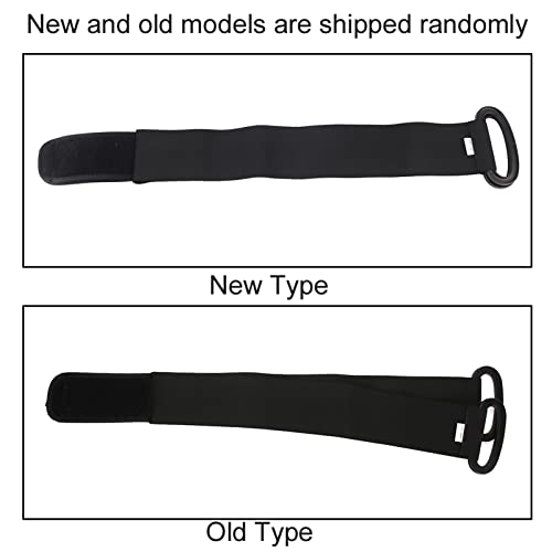 ZJchao Stretching Strap Yoga Strap, Foot Drop Fascitis Plantar Ankle Training Belt, Exercise Strap, Black, OK Cloth