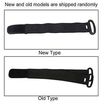ZJchao Stretching Strap Yoga Strap, Foot Drop Fascitis Plantar Ankle Training Belt, Exercise Strap, Black, OK Cloth