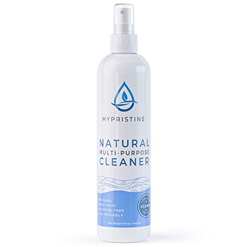 HYPRISTINE PURE Hypochlorous Acid Spray, Multi-Purpose Cleaner, Superior Shelf Life, 0% Bleach, 0% Alcohol, Food Contact Safe, Remove Pet Odor, Clean Any Surface - size: 8 Fl Oz (Pack of 1)