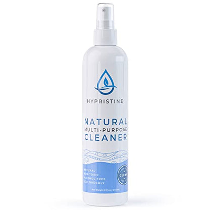 HYPRISTINE PURE Hypochlorous Acid Spray, Multi-Purpose Cleaner, Superior Shelf Life, 0% Bleach, 0% Alcohol, Food Contact Safe, Remove Pet Odor, Clean Any Surface - size: 8 Fl Oz (Pack of 1)