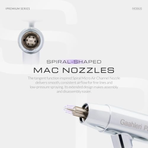 Gaahleri Airbrsuh Premium Series Mobius Siphon Feed Airbrush
