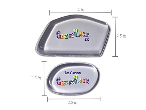 8-Pack! YippyGroove Gesso Canvas Primer Silicone Brush - Gesso Magic for Primer Paint - Art Supplies, Painting Supplies for Any Art Set, Acrylic Paint, Sculpting, Pottery & More (GMOrigx4Pack) - style: GMOrigx4Pack