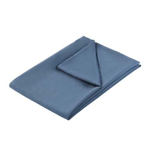 Weighted Blanket Cover 48x72, Light-Blue, Duvet Cover for Weighted Blanket, Heavy Weighted Blanket Cover with 8 Ties - color: Light-blue, size: 48*72
