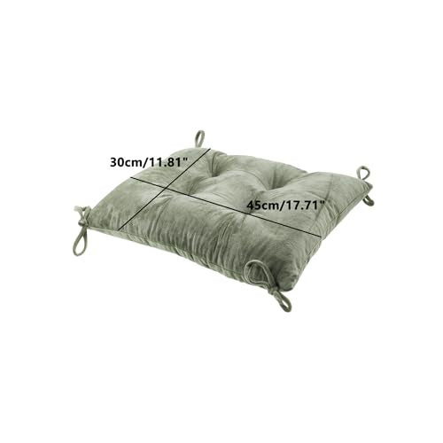 Square Pillows Seating, Thick Meditation Floor Pillow,Flexible Large Pillows Seating,2PCS Color Chair Pads Cushions,Square Floor Pillows for Game Yoga Mint Green, 30 * 45cm/11.81 * 17.71" - color: Mint Green, size: 30*45cm/11.81*17.71"