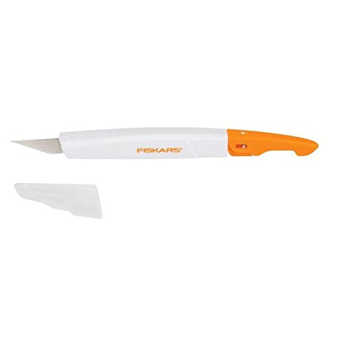 Fiskars 6" Easy Change Detail Craft Knife, Exacto Utility Knife - style: Easy Change Knife - #11 Blade