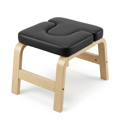 Yoga Headstand Bench, Inversion Chair,Improve Sleep and Stress Relief, Fat Burning and Balance Training, Body Shaping,Ideal for Workout, Fitness and Gym, for Both Beginner and Experience Yogis