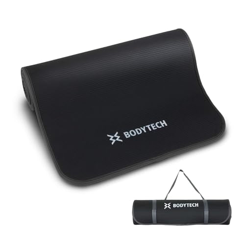 BodyTech Exercise mat - color: Black/Gray