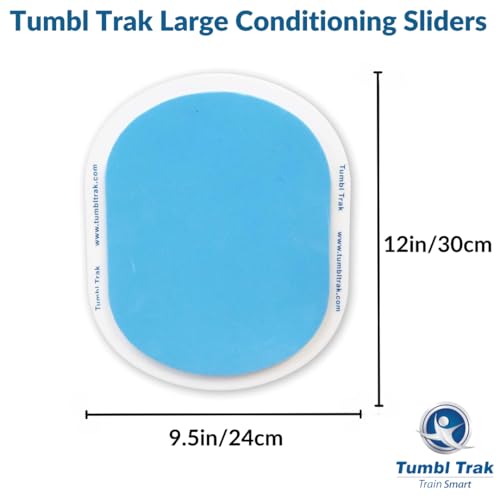 Tumbl Trak Smooth Sliding Slider with Comfortable Top (for Carpet Floors) - color: White(large - Single)