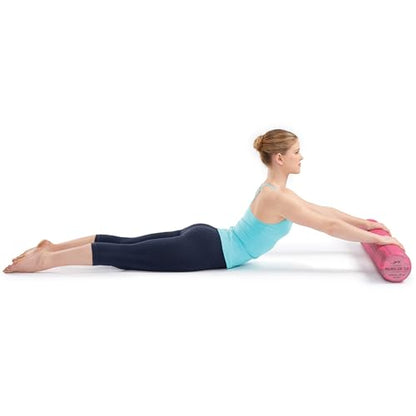 OPTP PRO-Roller Soft Density Foam Roller – Round, Pink, 36" x 6" - color: Pink 36" X 6"