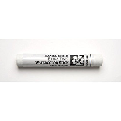 DANIEL SMITH Extra Fine Watercolor Paint, 12ml Stick, Titanium White, 284670030, 3 in, 0.4 Fl Oz (Pack of 1) - color: Titanium White