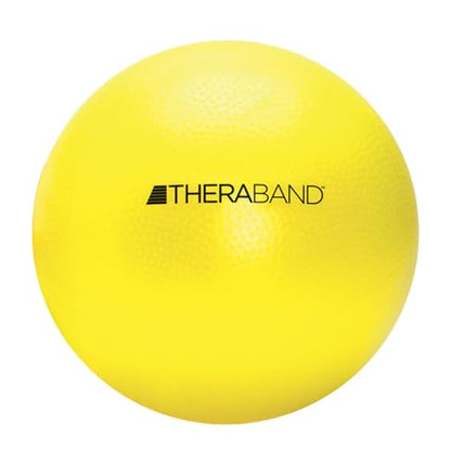 THERABAND Mini Ball, 9-Inch Pilates & Yoga Ball, Physical Therapy, Yellow - style: New Version