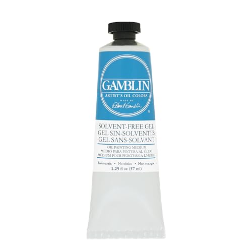 Gamblin Oil Painting Must Haves Mediums Set, Kit Includes 6 Gamblin Trial-Sized Mediums and Varnish