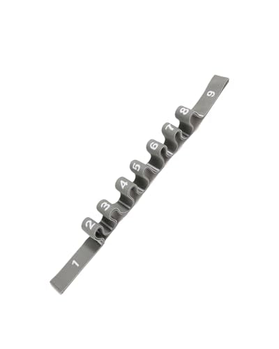 Stretching Strap with Loops Foot and Calf Stretcher Yoga Elastic Band for Exercise - color: Grey