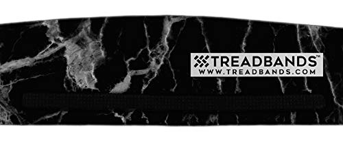 TreadBands All Terrain Tieback Non Slip Headband - Designs. Guaranteed to Stay in Place, Keeps Sweat Out of Your Eyes, Patented Grip Technology. - color: Designs - Edge