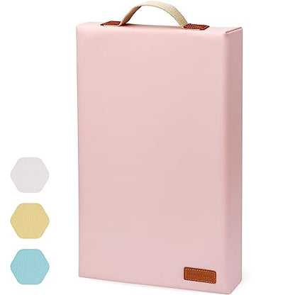 HappyPicnic Waterproof Garden Kneeling Pad, 2in Thick, Pink, 1 Pack - color: Light Pink