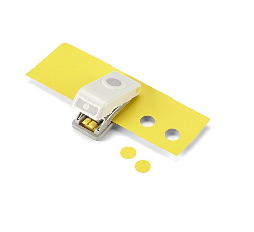 EK Tools 1/2-Inch Circle Punch with Safety Lock, Create Perfect Circles for Handmade Cards, Scrapbooking, Gift Tags, Invitations, Decorations - size: 0.5 Inch