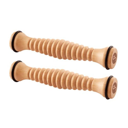 Body Back Wooden Foot Roller - Wood Therapy Massage Tool For Plain Relief | Wooden Cellulite Massage Tool, Full Body Massage Roller, Foot Massager For Plantar Fasciitis, Stress Relief, Relaxation 2Pack - style: 2-Pack