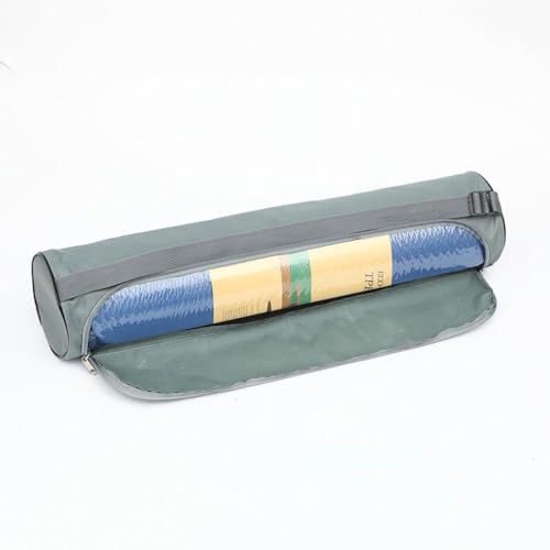 Yoga Mat Storage Bag with Adjustable Strap Water-proof Oxford Cloth Carrier for Travel & Gym (72x16x16cm, Grey)