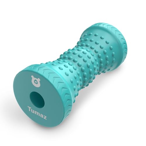 Tumaz Foot Roller for Deep Tissue Massage & Reflexology - color: Turquoise