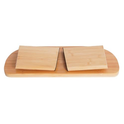 Meditation Benches, Folding Meditation Kneeling Stool with Footpads, Bamboo Sturdy Meditation Chair with Meditation Cushion as Yoga Bench, Prayer Bench, Floor Seat (Grey) - color: Grey
