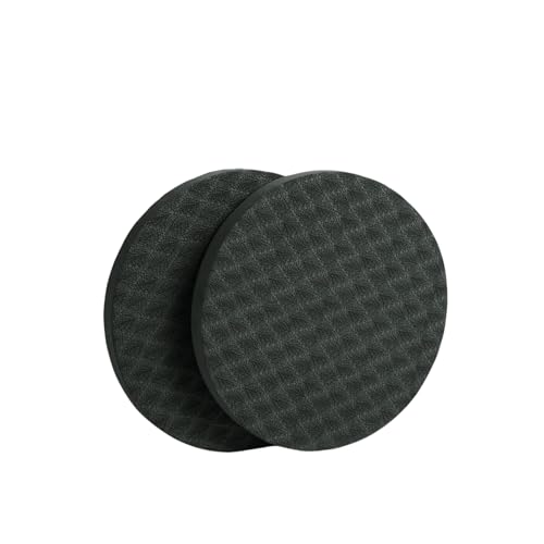 Yoga Knee Guard 2 pieces, foam Pilates Knee Guard Yoga Knee Guard Support Round Pads Anti slip Fitness Anti slip Pads. Suitable for offices, homes, knees, elbows, wrists, and hands - color: black