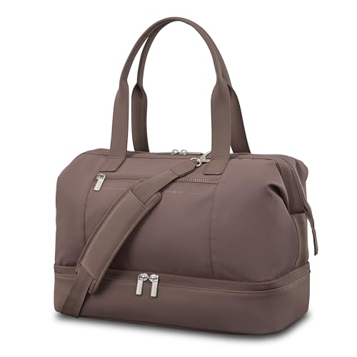 Samsonite Better Than Basic 드롭 바텀 위켄더 - color: 초콜릿 모브
