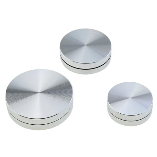 MEETOOT 3-Piece Pottery Trimming Rotary Tool Set - Includes 30mm, 38mm and 45mm Ceramic Tools, Perfect for Professional Potters and Hobbyists