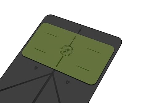 Liforme Yoga Pad - Revolutionary Alignment System, Advanced Non-Slip Grip - color: Olive