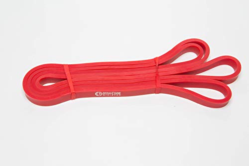 Pull Up Assistance Bands - Commercial Gym Quality 41" Loop Exercise Pull-Up Bands - 4 Different Resistance Levels to Choose from - color: Single #2 Red - 10-35 lb