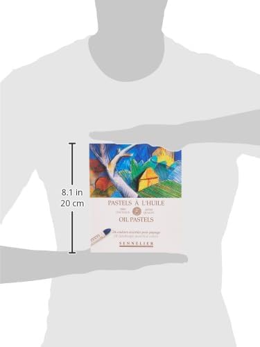 SENNELIER Oil French Pastel for Professional Artists, Landscape Set of 24