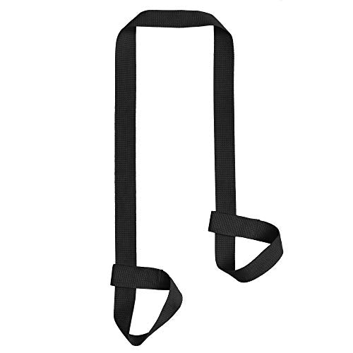 ZOOEASS Yoga Mat Strap, Adjustable Durable Yoga Mat Carrier & Stretching Strap, Multiple Color Choices - color: Black, size: 5.9feet