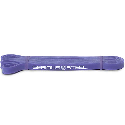 SERIOUS STEEL FITNESS Assisted 41" Pull-Up Band, Resistance & Stretch, Powerlifting & Pull-up Assist Loop (Single Band) - style: #1 (5-35 lbs)