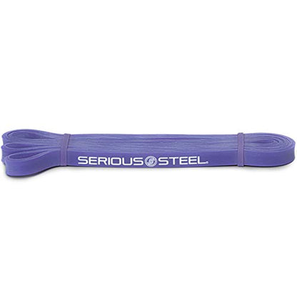 SERIOUS STEEL FITNESS Assisted 41" Pull-Up Band, Resistance & Stretch, Powerlifting & Pull-up Assist Loop (Single Band) - style: #1 (5-35 lbs)