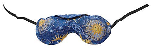 Lavender Eye Pillow, Satin-Backed, Assorted - color: Celestial Indigo