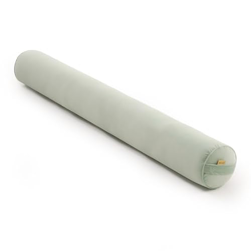 Body Pillow for Adults,Long Round Pillow,Big Cylindrical Pillow,Large Full Bolster Pillows for Side Sleepers (Celadon Green, 59"*7.87") - color: Celadon Green, size: 59"*7.87"