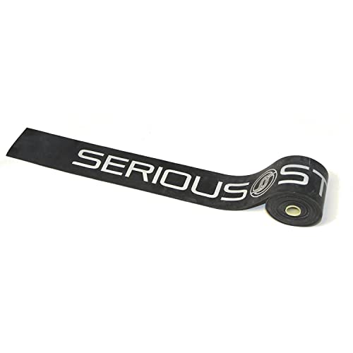 Serious Steel Mobility & Recovery (Floss) Bands |Compression Band | Tack & Flossing Band (7' L x 2" W) - color: Single - Black