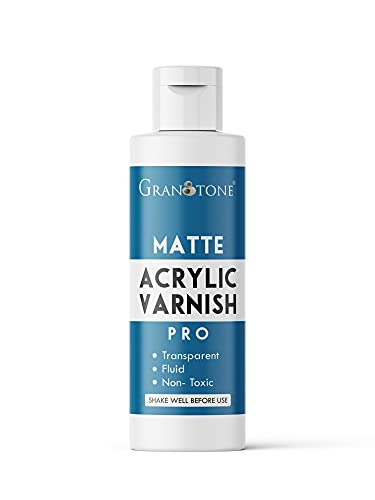 GRANOTONE Matte Acrylic Varnish 6.76 fl oz 200 ml - style: Matte