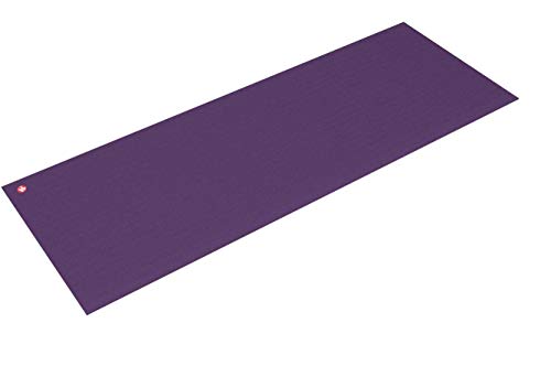 Manduka PRO Yoga Mat - 6mm | Lifetime Durability | Hygienic Construction | Premium Studio Quality | Teacher Approved - color: Black Magic, size: 71" x 26"