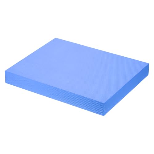 PATIKIL Balance Pad, Non-Slip TPE Foam Pad Cushion Exercise Yoga Mat Knee Pad for Fitness Stability Core Training Stretching - color: Sky Blue