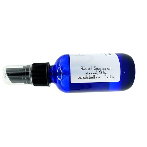 Zen Yoga Mat Cleaner Spray - 2 oz - Lavender Eucalyptus Tea Tree Scented - Room and Body Mist