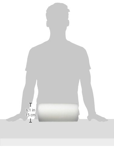 Sammons Preston 43965 High Density Foam Roller for Exercise & Physical Therapy, Round, 6" x 12" - size: 6" x 12"