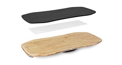 UPLIFT DESK Motion-X Balance Board - 27" Ergonomic Wobble Board for Standing Desks, Anti-Fatigue Support for Core Engagement & Stability - style: Comfort Mat