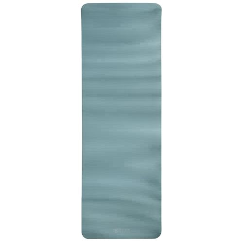 Gaiam Thick Yoga Mat, Exercise & Fitness Mat with Easy-Cinch Carrying Strap - color: Balsam, size: 2/5" (10MM)