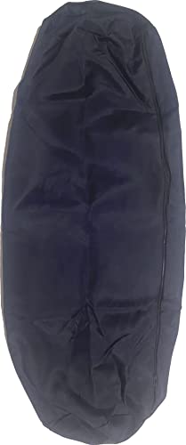 Therapist’s Choice® Bolster Cover with Zipper Closure, Soft & Durable, Size: 6" x 27" (Cover Only, Bolster Not Included) (Dark Blue Polyester) - color: Dark Blue Polyester