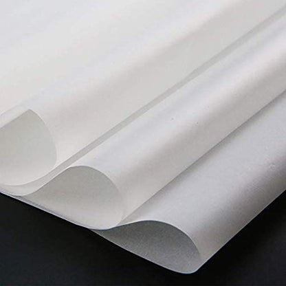 Yesallwas 50 Sheets White Carbon Transfer Paper Tracing Copy Paper, Idea for Wood/Paper/Canvas and Other Art Surfaces Tracing Copy(A4/8.3 x 11.5 Inches) - color: A4 White