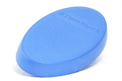 THERABAND Stability Trainer Pad - color: Blue - Soft- Intermediate, size: Single